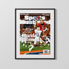 Florida State Autograph SI Print - Kelvin Benjamin - Florida Statement College FSPrints Gallery Frame 16x20