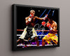 Floyd Mayweather Autograph Print - Mayweather vs Pacquiao - The Money Fight Boxing FSPrints Floating Canvas 16x20