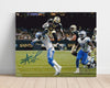 Football Autograph Print - Alvin Kamara - Air Kamara Football Vintage Framed Prints Poster 16x20