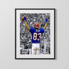 Football Autograph Print - &re Reed - Victory Salute Football Vintage Framed Prints Gallery Frame 16x20