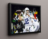 Football Autograph Print - &rew Luck - Colts Pocket Presence Football Vintage Framed Prints Floating Canvas 16x20