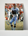 Football Autograph Print - Bernie Kosar - Clevel&s Legendary Arm Football Vintage Framed Prints Poster 16x20