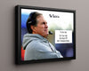 Football Autograph Print - Bill Belichick Patriots - Do Your Job Football Vintage Framed Prints Floating Canvas 16x20