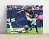 Football Autograph Print - CJ Stroud - Texans QB Pocket Escape Football Vintage Framed Prints Poster 16x20