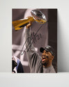 Football Autograph Print - Charles Woodson - Champions Roar Football Vintage Framed Prints Poster 16x20