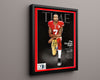Football Autograph Print - Colin Kaepernick - Taking A St& Football Vintage Framed Prints Floating Canvas 16x20
