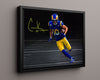 Football Autograph Print - Cooper Kupp - Route Runner Supreme Football Vintage Framed Prints Floating Canvas 16x20