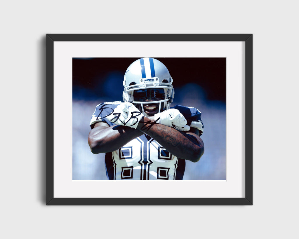Football Autograph Print - Dez Bryant - X Marks the Spot Football Vintage Framed Prints Gallery Frame 16x20