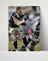 Football Autograph Print - Jason Witten - Helmet Off & Heart On Football Vintage Framed Prints Poster 16x20