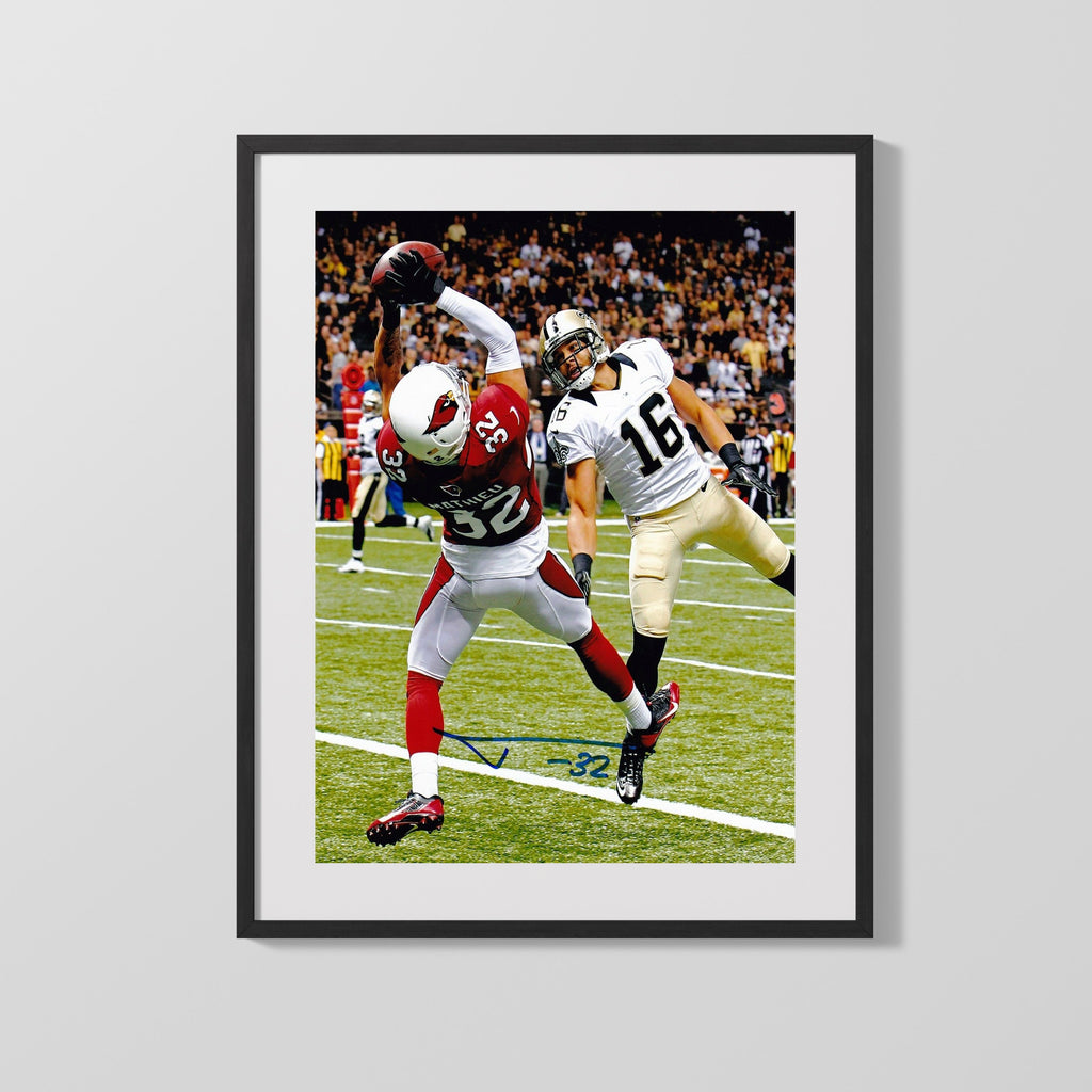 Football Autograph Print - Tyrann Mathieu - Honey Badger Snag Football Vintage Framed Prints Gallery Frame 16x20