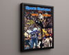 Football Autograph SI Print - Rocky Bleier Super Bowl XIII - Steeler Grit Football Vintage Framed Prints Floating Canvas 16x20