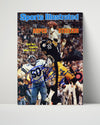 Football Autograph SI Print - Rocky Bleier Super Bowl XIII - Steeler Grit Football Vintage Framed Prints Poster 16x20