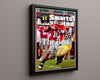 Football Autograph SI Print - Troy Smith OSU - The Best Period College FSPrints Floating Canvas 16x20