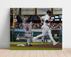 Freddie Freeman Autograph Print - Stretch at First - Golden Glove Hustle