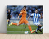 Gareth Bale - Real Madrid - Taking the Shot Soccer FramedSportPrints Poster 16x20