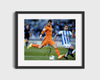Gareth Bale - Real Madrid - Taking the Shot Soccer FramedSportPrints Gallery Frame 16x20