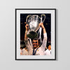 Gareth Bale Autograph Print - Real Madrid - Champions League Triumph Soccer FramedSportPrints Gallery Frame 16x20