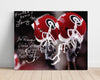 Georgia Autograph Print - Dooley & Munson - Hunker Down Helmets College FSPrints Poster 16x20