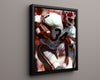 Georgia Autograph Print - Herschel Walker - Legendary Run College FSPrints Floating Canvas 16x20