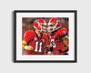 Georgia Autograph Print - Murray & Gurley - Dawgs Duo College FSPrints Gallery Frame 16x20