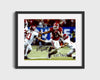 Georgia Autograph Print - Todd Gurley - Go Dawgs Stiff Arm College FSPrints Gallery Frame 16x20