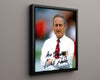 Georgia Autograph Print - Vince Dooley - Dawg Dynasty College FSPrints Floating Canvas 16x20