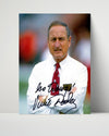 Georgia Autograph Print - Vince Dooley - Dawg Dynasty College FSPrints Poster 16x20