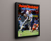Georgia Autograph SI Print - Herschel Walker - Freshman Sensation College FSPrints Floating Canvas 16x20