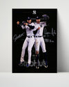 Giancarlo Stanton and Aaron Judge Autograph Print - Yankees Sluggers - All Rise
