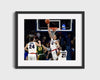 Gonzaga Autograph Print - Br&on Clarke Block - Zags Rejection College FSPrints Gallery Frame 16x20