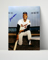 Hank Aaron Autograph Print - Braves Legend - Hammerin Hank
