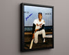 Hank Aaron Autograph Print - Braves Legend - Hammerin Hank