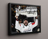 Hockey Autograph Print - Alex Ovechkin Capitals - How Sweet It Is Hockey FSPrints Floating Canvas 16x20