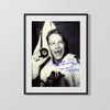 Hockey Autograph Print - Bobby Hull - First 50th Goal Hockey FSPrints Gallery Frame 16x20