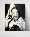 Hockey Autograph Print - Bobby Hull - First 50th Goal Hockey FSPrints Poster 16x20