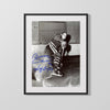 Hockey Autograph Print - Bobby Hull - Power Skater Hockey FSPrints Gallery Frame 16x20