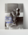 Hockey Autograph Print - Bobby Hull - Power Skater Hockey FSPrints Poster 16x20