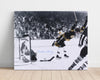 Hockey Autograph Print - Bobby Orr - The Flying Goal Hockey FSPrints Poster 16x20