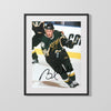 Hockey Autograph Print - Brett Hull - Dallas Star Power Hockey FSPrints Gallery Frame 16x20