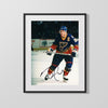 Hockey Autograph Print - Brett Hull - St. Louis Legend Hockey FSPrints Gallery Frame 16x20