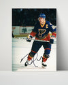 Hockey Autograph Print - Brett Hull - St. Louis Legend Hockey FSPrints Poster 16x20