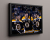 Hockey Autograph Print - Bruins Trio - Big and Bad Hockey FSPrints Floating Canvas 16x20