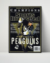 Hockey Autograph Print - Crosby Penguins - Cup Commemorative Hockey FSPrints Poster 16x20