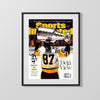 Hockey Autograph Print - Crosby Penguins - Deja View Hockey FSPrints Gallery Frame 16x20