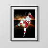 Hockey Autograph Print - Dylan Larkin Red Wings - Young Captain Hockey FSPrints Gallery Frame 16x20