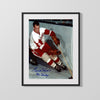 Hockey Autograph Print - Gordie Howe Red Wings - Mr Hockey Hockey FSPrints Gallery Frame 16x20