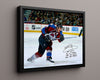 Hockey Autograph Print - Joe Sakic Avalanche - Captain Clutch Hockey FSPrints Floating Canvas 16x20