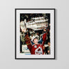 Hockey Autograph Print - Joe Sakic Avalanche - Captain Clutch Hockey FSPrints Gallery Frame 16x20
