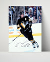 Hockey Autograph Print - Mario Lemieux Penguins - Captain 66 Hockey FSPrints Poster 16x20
