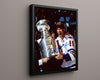 Hockey Autograph Print - Mark Messier Rangers - Guaranteed Win Hockey FSPrints Floating Canvas 16x20